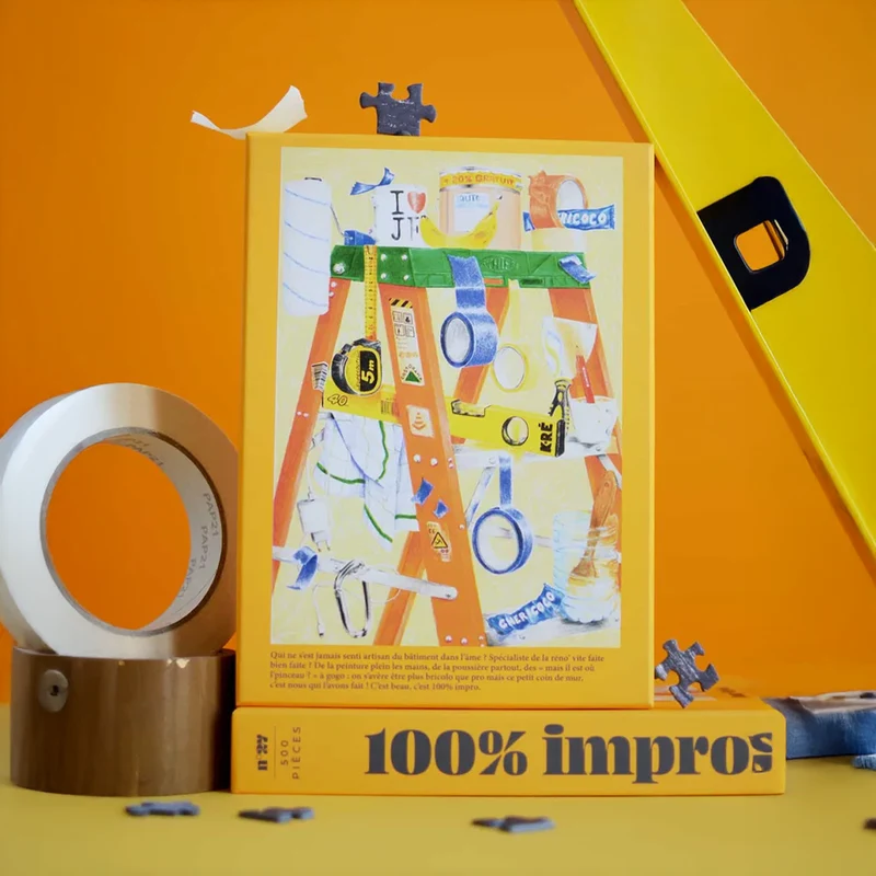 Puzzle 100% Impro - 500 Pièces