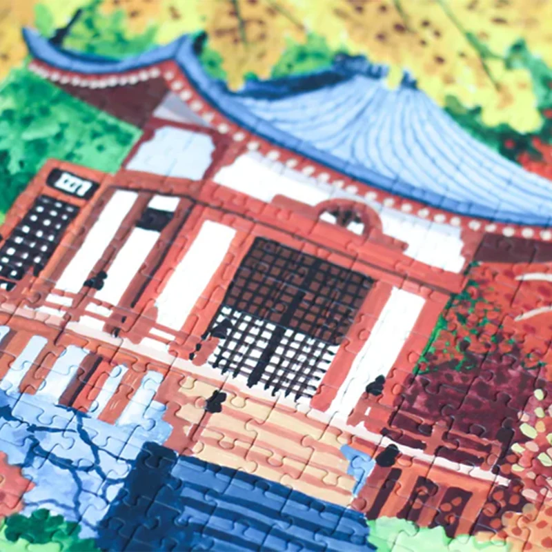 Puzzle Kyoto Temple - 1000 pièces