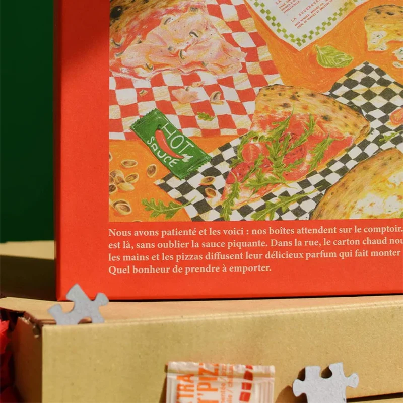 Puzzle La Pizza à emporter - 1000 pièces