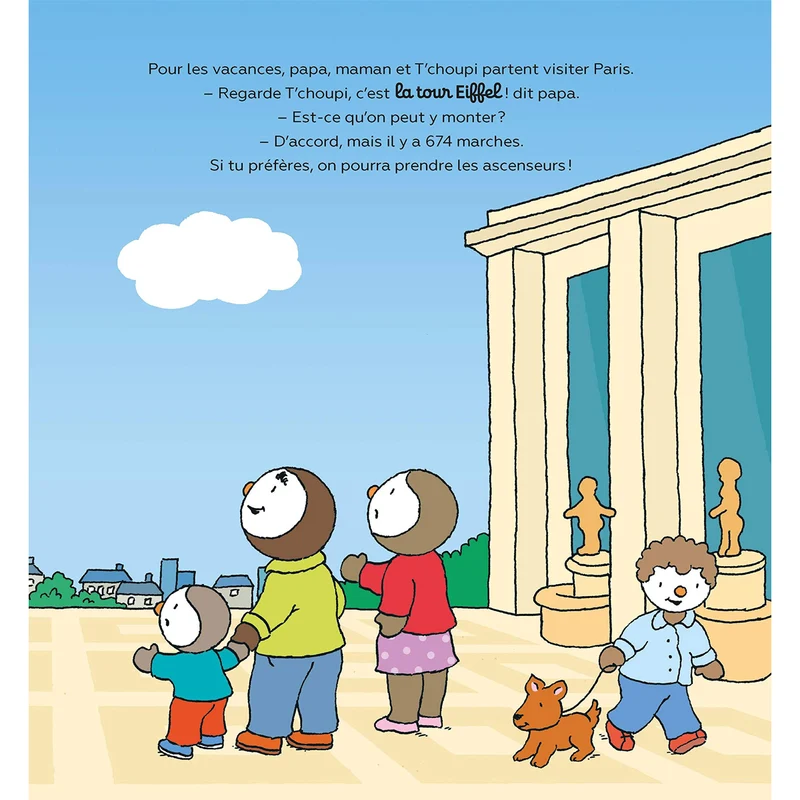 T'Choupi Visite Paris
