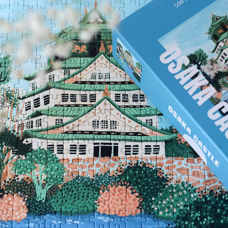 Puzzle Osaka Castle - 500 pièces