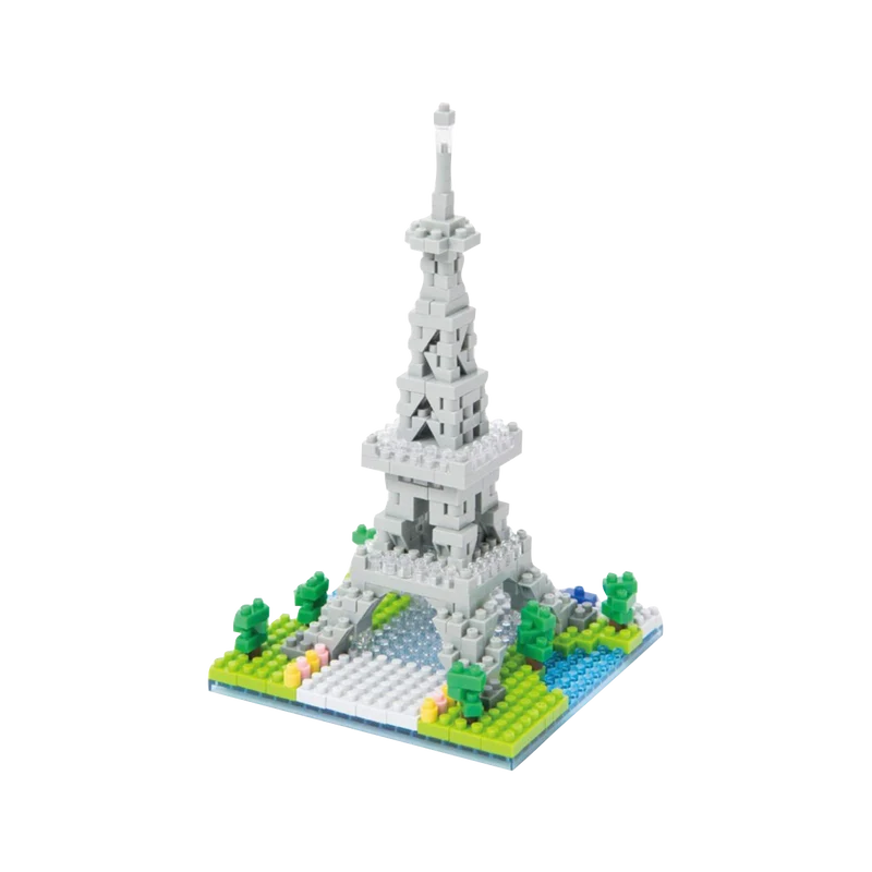 Nanoblock Tour Eiffel - Rives de la Seine à Paris