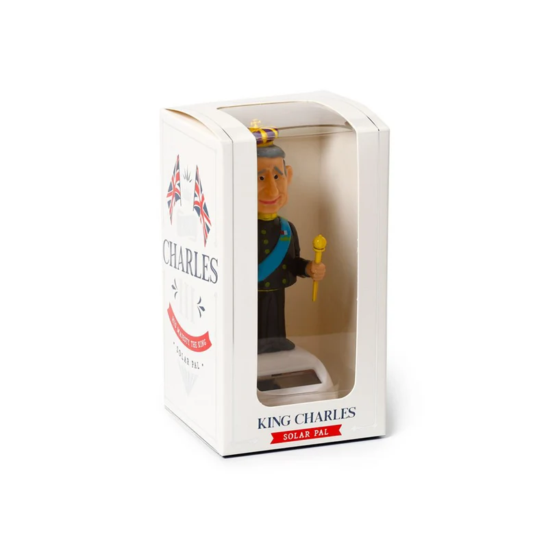 Figurine solaire - Roi Charles