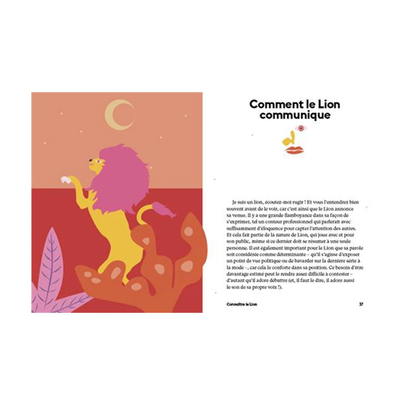 Livre Astrologie signe Lion