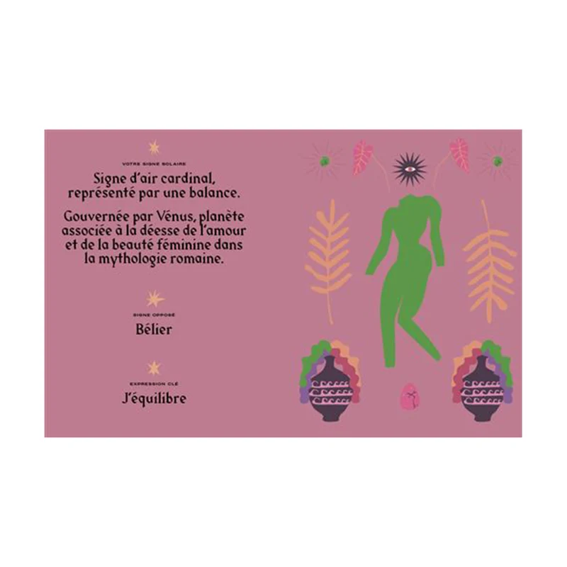 Livre Astrologie signe Balance
