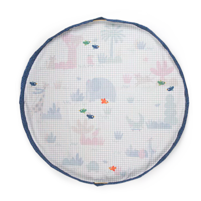 Moulin Roty - Tapis de jeu & sac à jouets - les toupitis- 👶6 mois+
