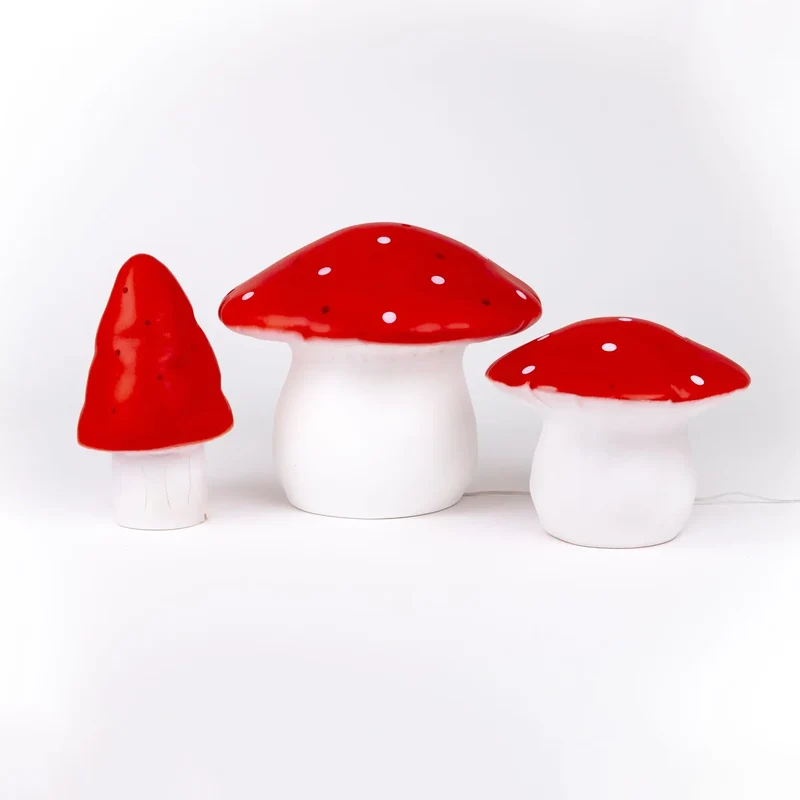 Egmont Toys - lampe champignon moyen rouge - 👶Naissance+