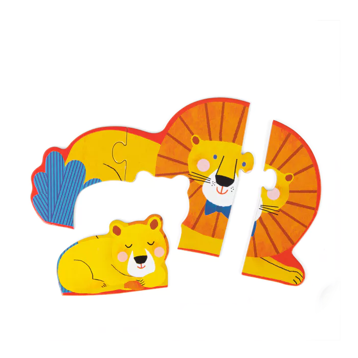 Moulin roty - puzzle évolutif - les animaux - les toupitis - 2 ans+