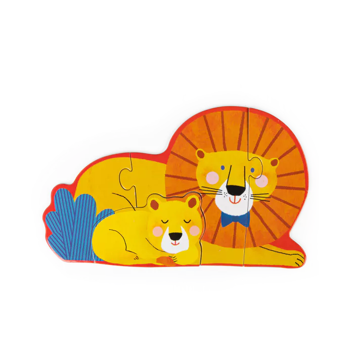 Moulin roty - puzzle évolutif - les animaux - les toupitis - 2 ans+