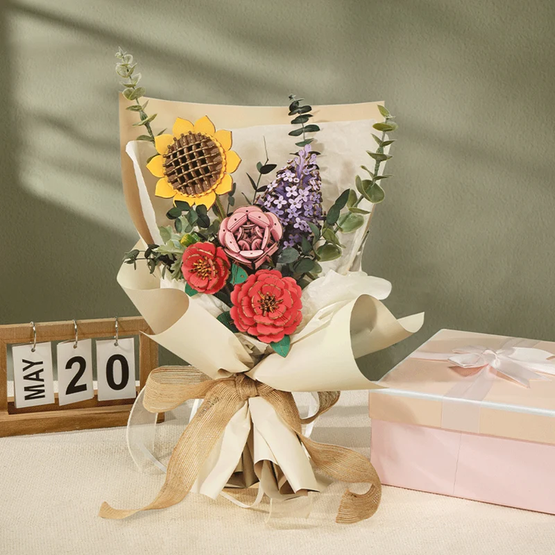 Puzzle 3D - Rose