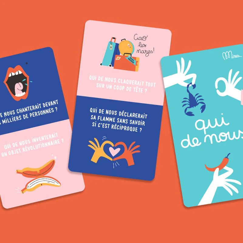 Jeu de 25 cartes - Qui de nous...