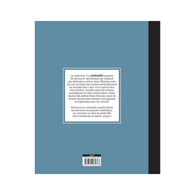 Livre Marie Curie Collection Petite & Grande