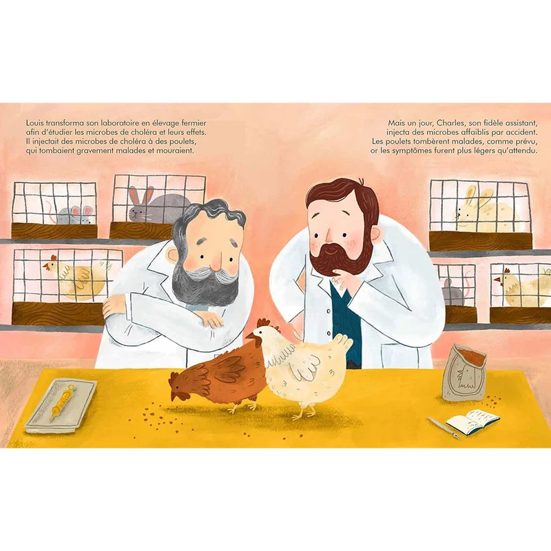 Livre Louis Pasteur Collection Petit & Grand
