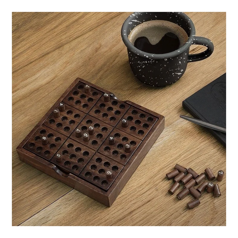 Puzzle Sudoku En Bois