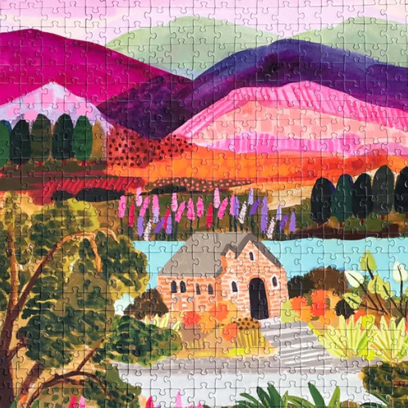 Puzzle Lake Tekapo by Rhi James - 1000 Pièces