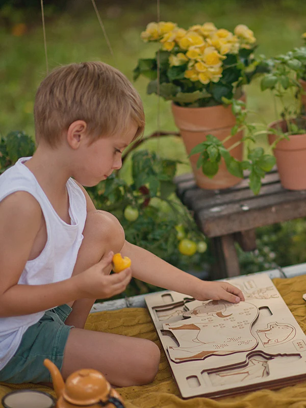 Puzzle Nos amis de la forêt