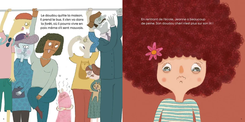 Livre - Le doudou qui ne sentait pas bon