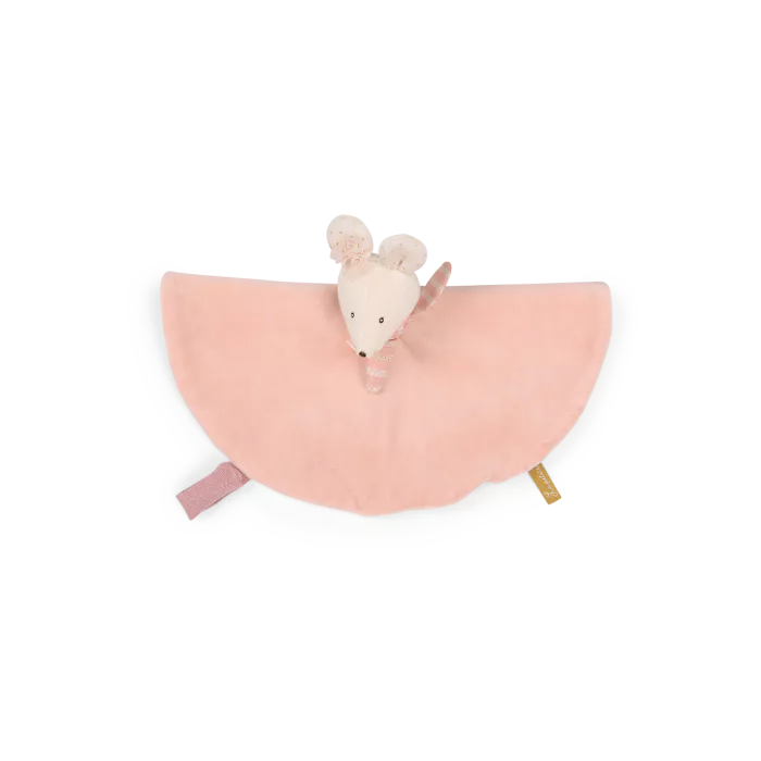Moulin Roty - LA PETITE ÉCOLE DE DANSE Doudou souris rose - naissance+