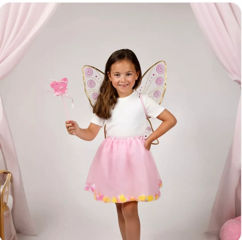 Déguisement - Set Tutu et Ailes de Fée Léonie - 3/7 ans