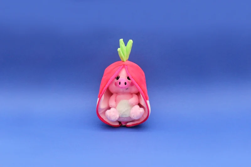 Déglingos - Peluche Piglet le cochon/radis - Flipetz - naissance+
