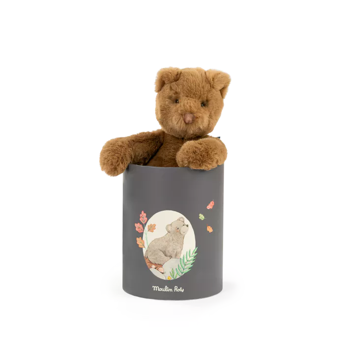 Moulin roty - Arthur et Louison - Poupée ours Arthur (en boîte) - naissance+