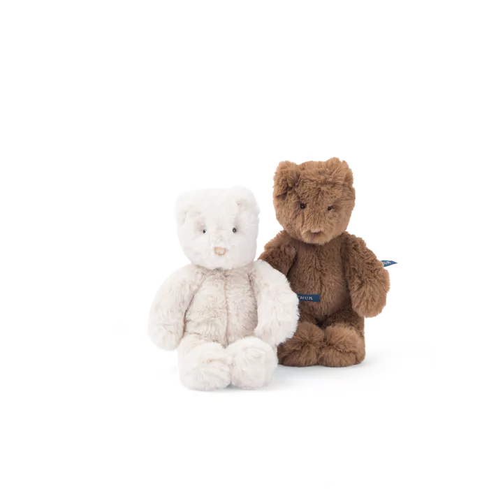moulin roty - Arthur et Louison - Peluche petit Ours crème - naissance+