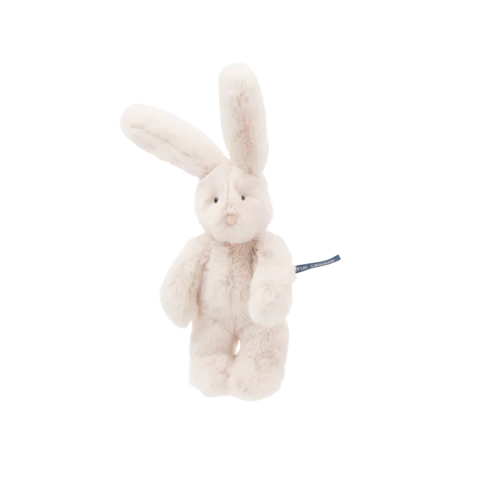 Moulin roty - Arthur et Louison - Peluche petit Lapin blanc - naissance+