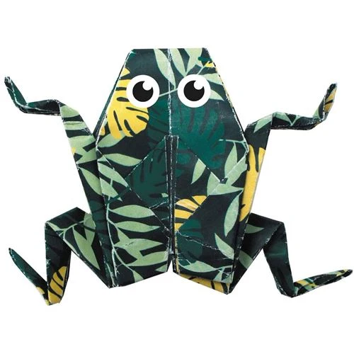 Fridolin origami Grenouille pliante 20 x 20 cm - 20 pièces multicolore - 8 ans+