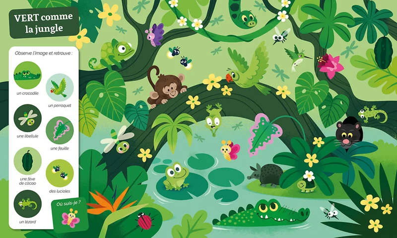 Livre Cherche et trouve des tout-petits - Les couleurs