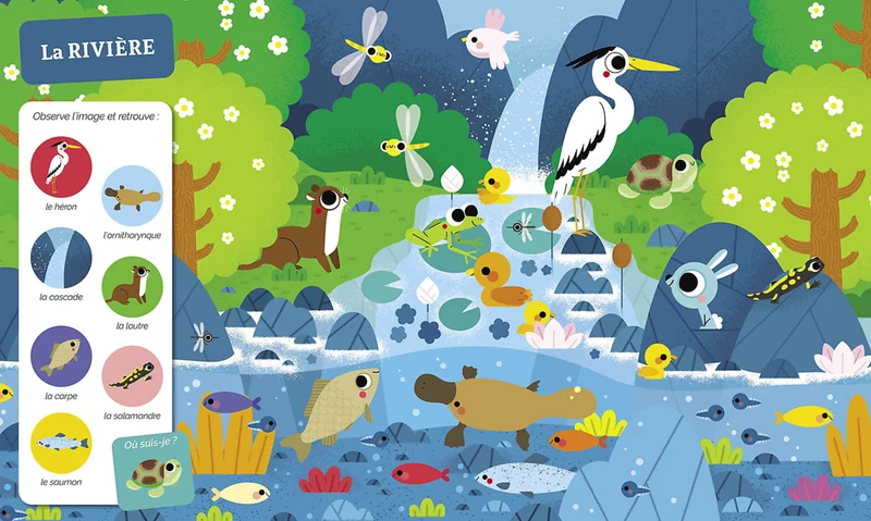 Livre Cherche et trouve des tout-petits - Tous à l'eau