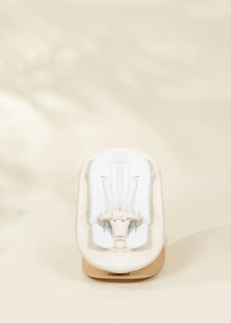 Convertible Newborn Bouncer Seat for Coco Chair – Foam & White Oak