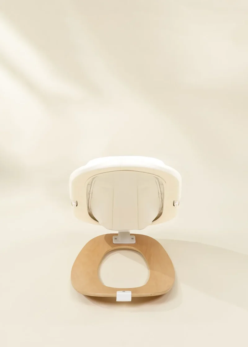 Convertible Newborn Bouncer Seat for Coco Chair – Foam & White Oak