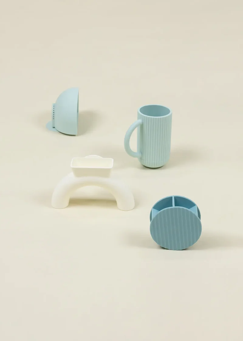 Silicone Pour & Play Bath Playset