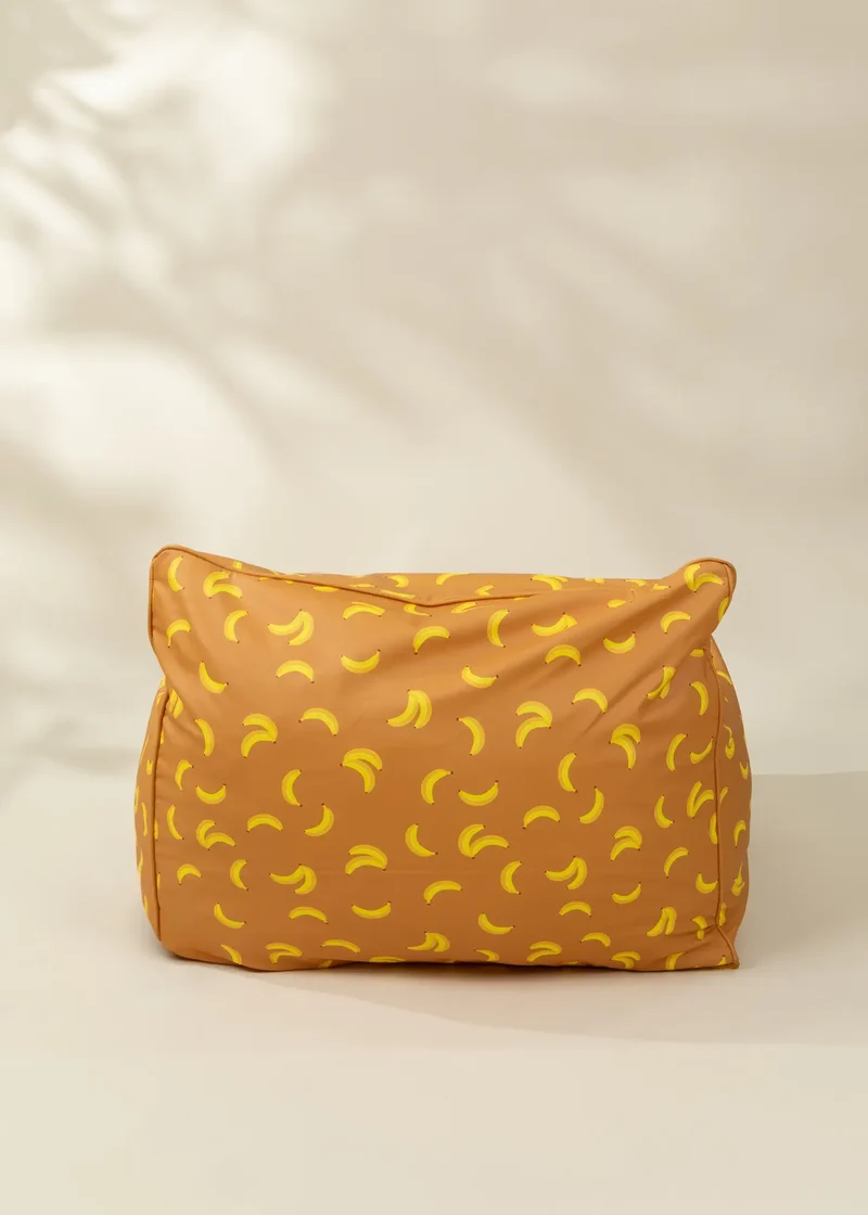 Vegan Leather Kids Bean Bag - Funky Bananas