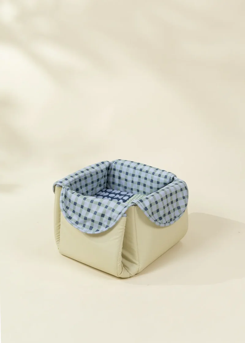Vegan Leather Play Mat&Cubes Set-Playful Patterns
