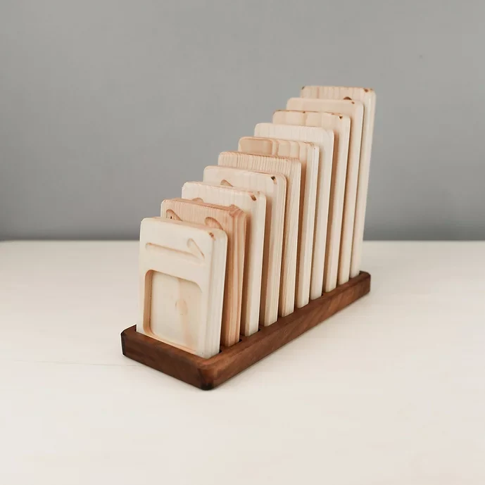 Plateaux de comptage 1 à 10 Montessori