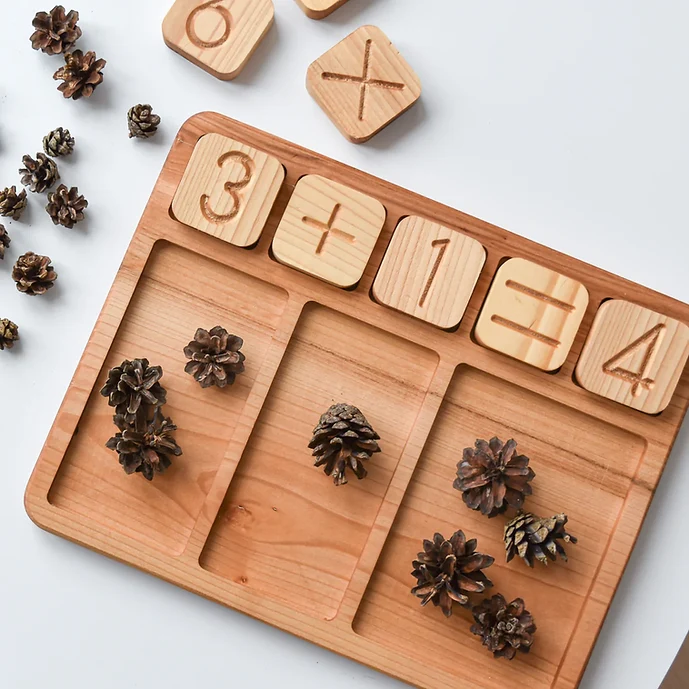 Plateau de calcul Montessori
