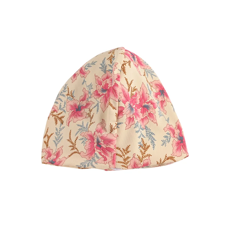 Turban Abina Raspberry Flowers - LOUISE MISHA