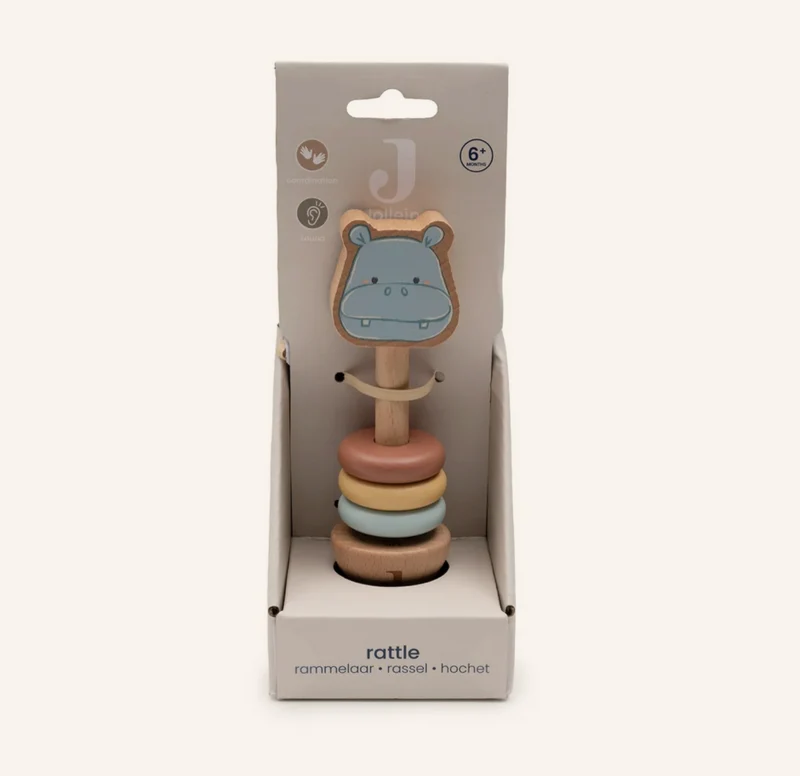 Hochet en bois | Hippo