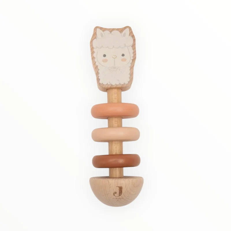 Hochet en bois | Alpaga