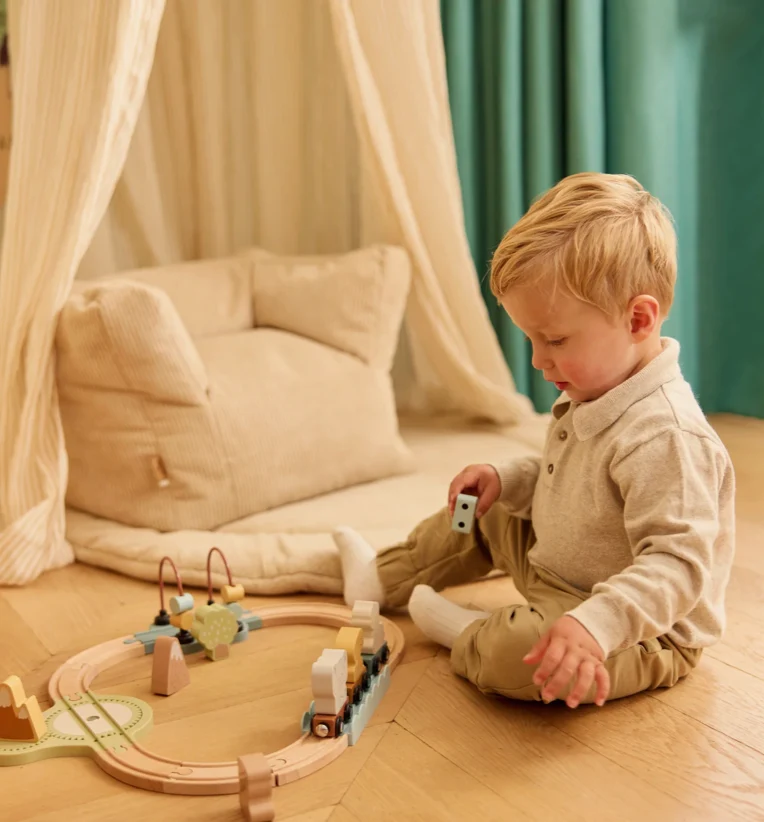 Circuit de train en bois | Jollies