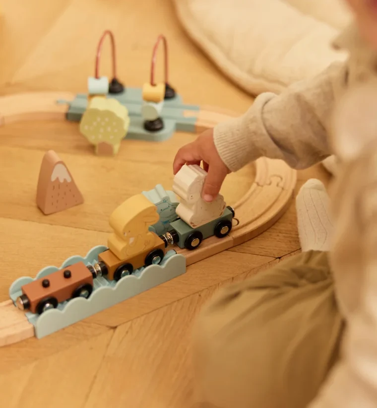 Circuit de train en bois | Jollies