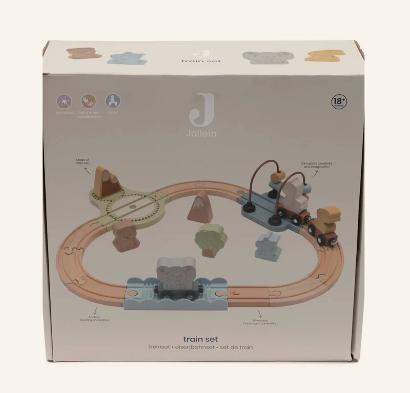 Circuit de train en bois | Jollies