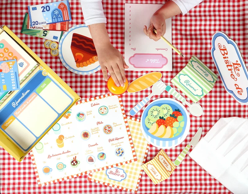 Jeu d'imagination | Je joue au restaurant