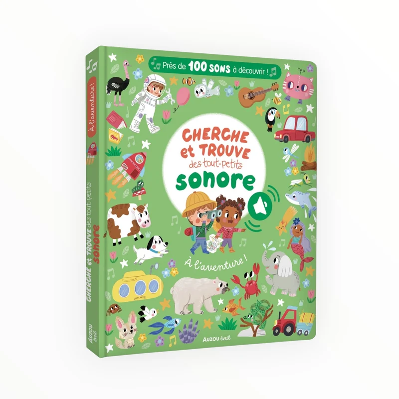 Livre | Cherche et trouve sonore À l'aventure !