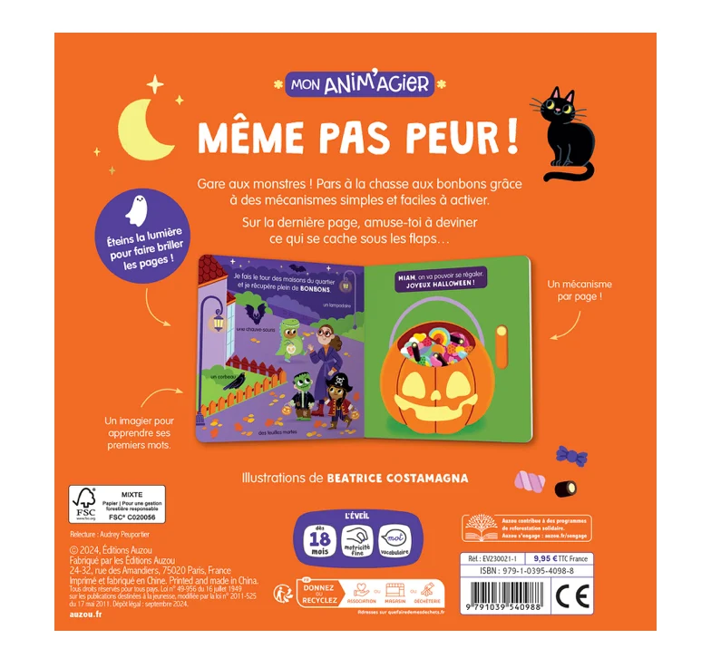 Livre anim'agier | Même pas peur