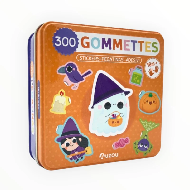 Boîte de gommettes | Halloween