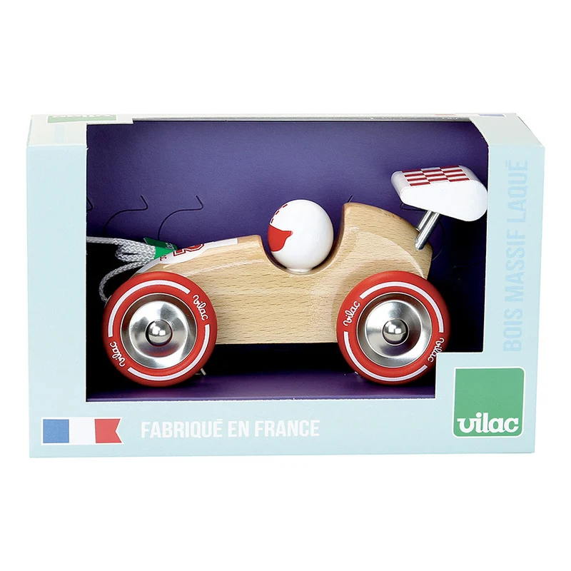 Jouet à tirer Voiture de course - made in France