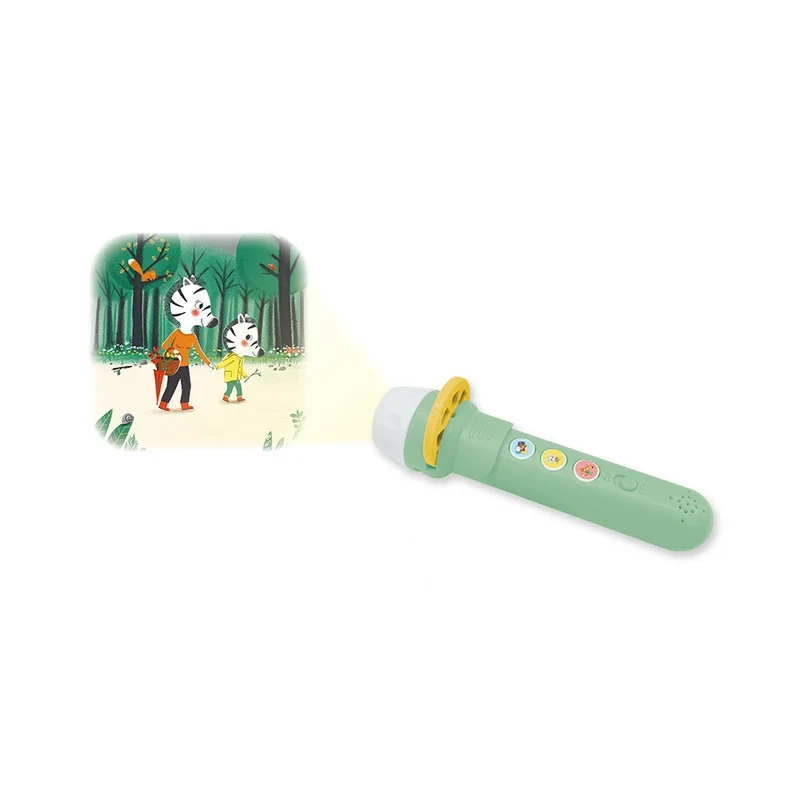 Janod - lampe sonore merveilleuse l'heure des bisous - lampe à histoires - 🧒3 ans+