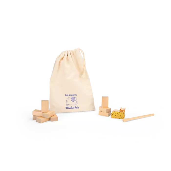 Moulin roty - Mur vacillant en bois - les toupitis - 🧒 3 ans +